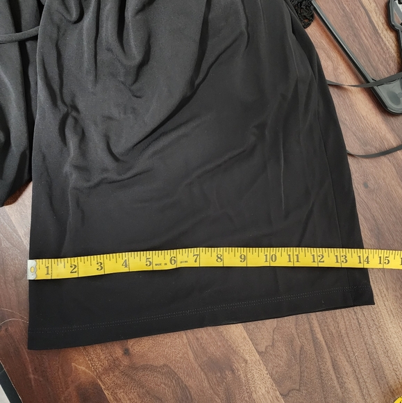 NWT Lauren Ralph Lauren Black Crochet Halter Pull On Jumpsuit - Picture 9 of 9